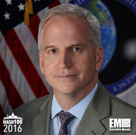 NGA Director Robert Cardillo Chosen to 2016 Wash100 for Agile Acquisition & Workforce Development Vision