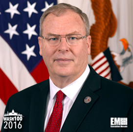 Deputy Defense Secretary Robert Work Inducted Into 2016 Wash100 for Budget Blueprint & 3rd Offset Strategy Leadership