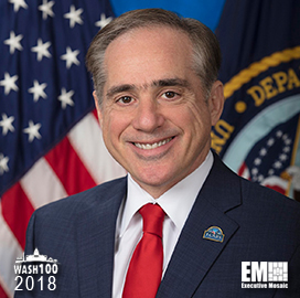 David Shulkin, Secretary of Veterans Affairs, Added to 2018 Wash100 for Veteran Affairs Assistance and Healthcare Transformation