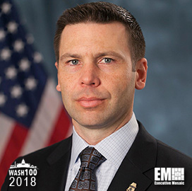Kevin A. McAleenan, Acting Commissioner of U.S. Customs and Border Protection, Named to 2018 Wash100 for Counterterrorism Strategy Leadership