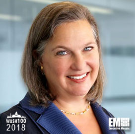 Victoria Nuland, CEO of CNAS, Selected to 2018 Wash100 for Distinguished Leadership in Foreign Policy