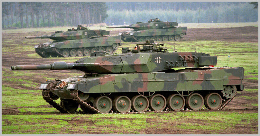 leopard 2 tanks