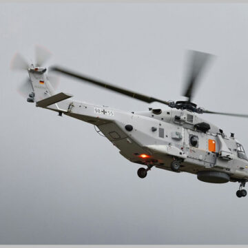 Airbus Advancing NH90 Sea Tiger Tests After Frigate Chopper’s Maiden Flight for German Navy