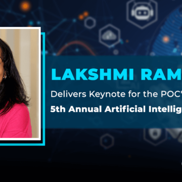 Lakshmi Raman Delivers Keynote for the POC's 5th Annual Artificial Intelligence Summit