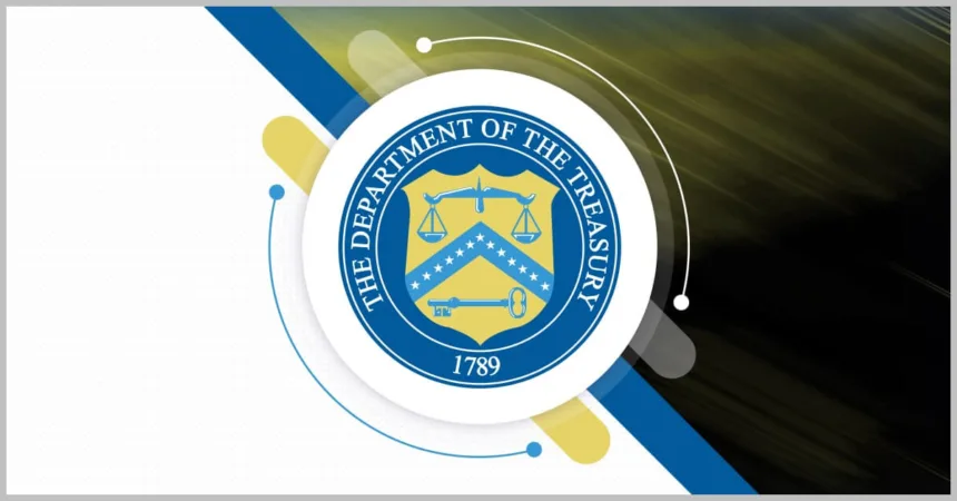 department of the treasury logo