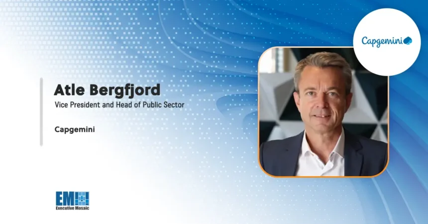 Capgemini to Help Norwegian Public Roads Administration Develop Digital Transport Systems; Atle Bergfjord Quoted