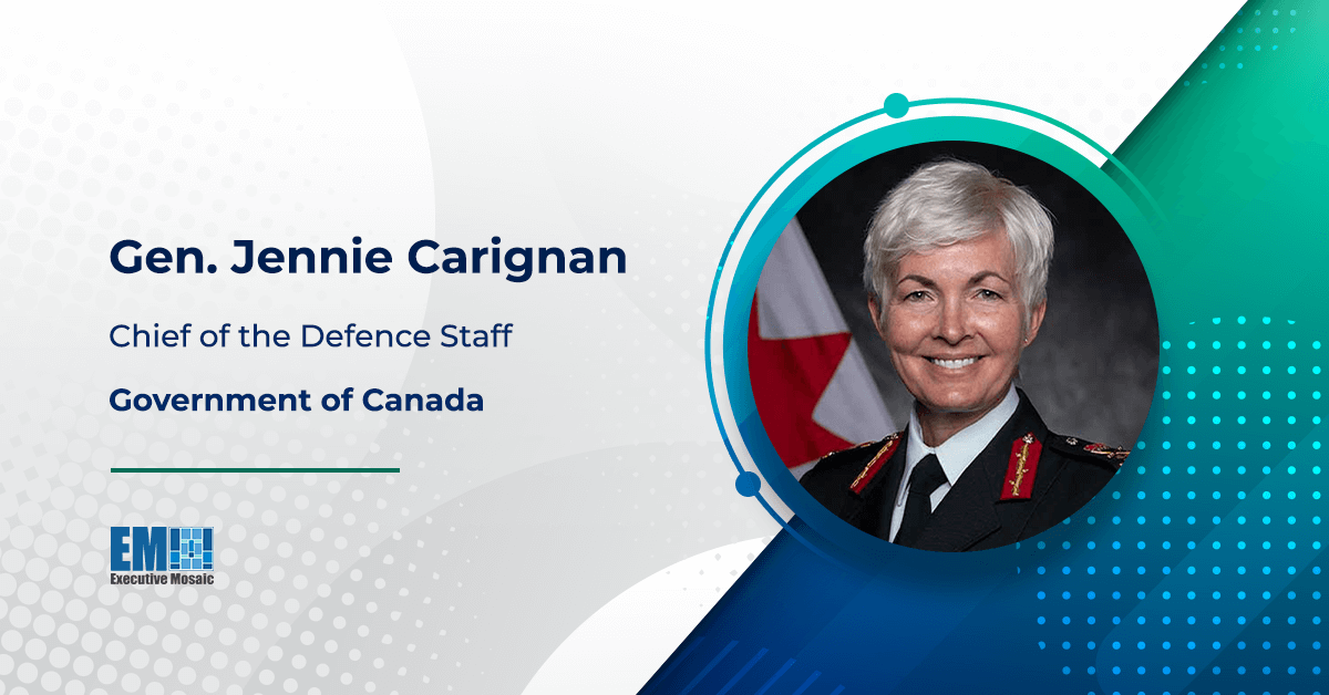 Canada Names First Woman Defense Staff Chief