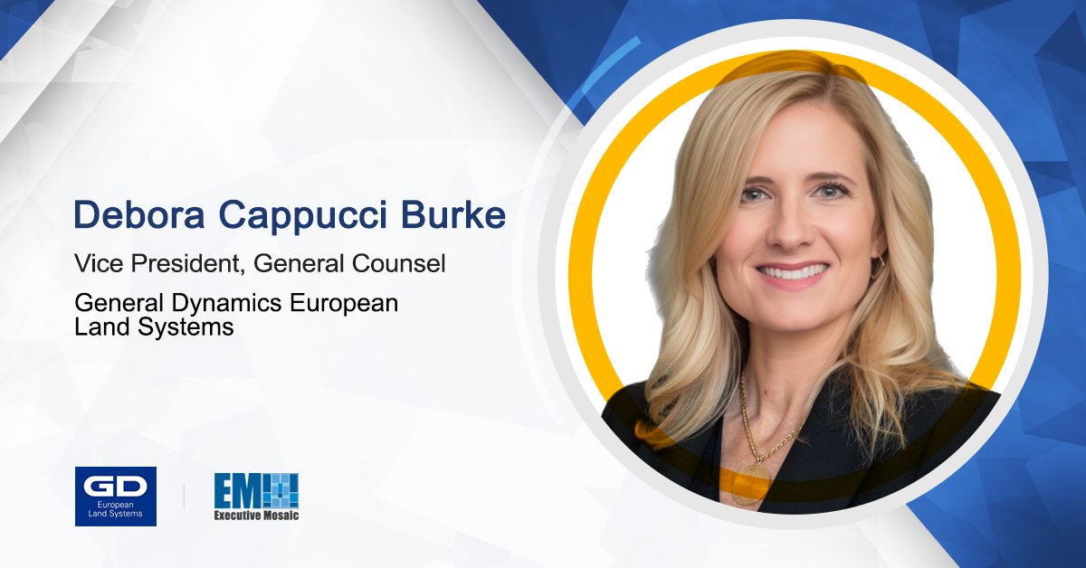 General Dynamics European Land Systems Appoints Debora Cappucci Burke as VP, General Counsel