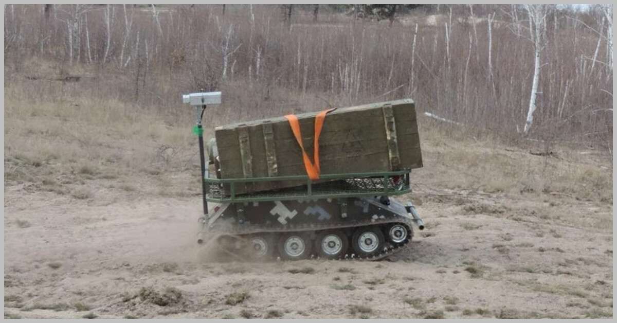 Unmanned Transport Vehicle Receives Ukrainian Defense Ministry Approval for Military Use