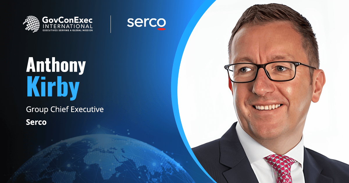 Serco Promotes Anthony Kirby as Group Chief Executive